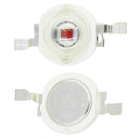 Світлодіод 3W Червоний 620-625nm GBZ-3R 110-120 lm (166359)