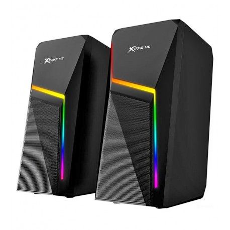 Колонки комп ютерні Xtrike Me SK-503 RGB Backlight, USB, 2*3Вт, чорні (166815)