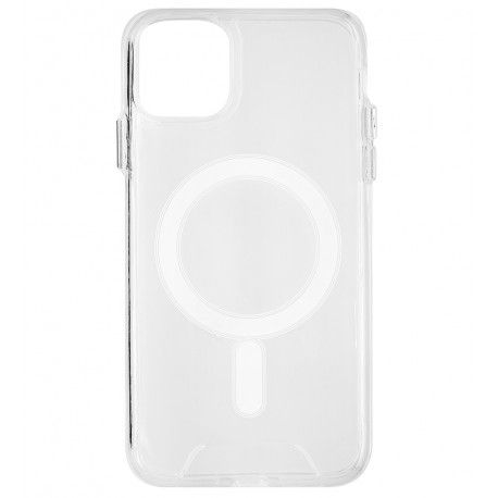 Чохол для Apple iPhone 11, Space Case MagSafe, силікон, 2.0 mm, прозорий (168339)