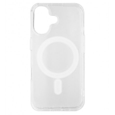 Чохол для Apple iPhone 16, MagSafe CLEAR, силіконовий, прозорий (169000)
