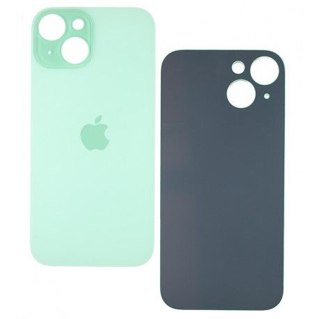 Задня панель корпуса для Apple iPhone 15, зелений, без зняття рамки камери, High quality, big hole (167347)