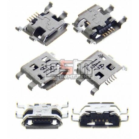 Коннектор зарядки Micro-USB для Sony C1503 XperiaC1504 XperiaC1505 XperiaC1604 Xperia E Dual, C1605 Xperia E Dual, 5 pin, тип-B (092819)