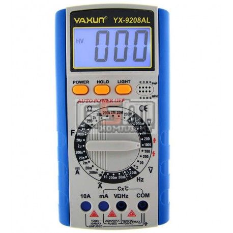 Мультиметр цифровий DT-9208AL (099859)