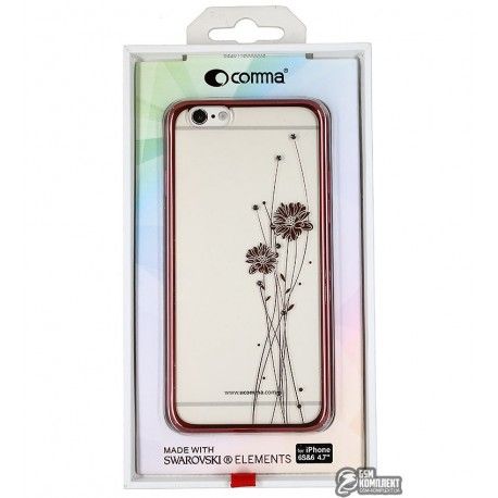Чохол накладка COMMA Swarovski для iPhone 6S/6, пластиковий (116809)