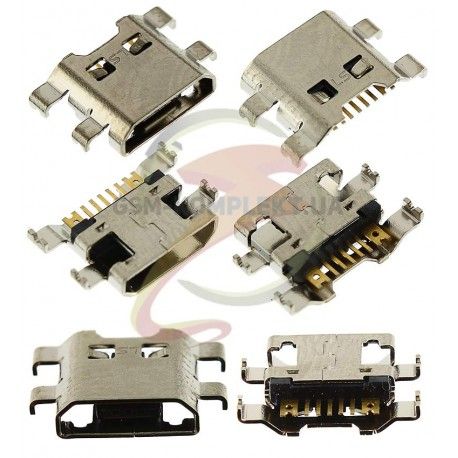 Конектор зарядки дляD618mini Dual SIM, D620mini, G3s D722, G3s D724, K10 Power M320G, K10 Power X500,(2017) M160,(2017) M200N,M700, Stylus 2 K520, X Cam K580 , X Power K220DS, X power2, X Screen K500N, X View K500DS (114146)