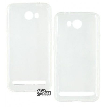 Чохол для Huawei Ascend Y3 II, силіконовий, прозорий (118106)