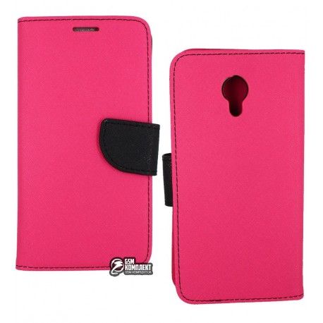 Чохол для Meizu M3, M3 mini, M3s, TOTO Mercury, книжка, Rose червоний колір (119676)