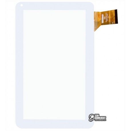Тачскрін для телефону Allwinner A13, A20, China-Tablet9 , Freelander PD50, PD60, 9 , емкостный, белый,pin, (233*143 mm), (FM901601KE/ZHC-K90-... (076456)