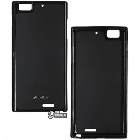 Чохол для Lenovo K900, силіконові, чорний (125501)