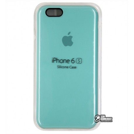 Чохол для iPhone 6, iPhone 6s, Silicone case, силіконовий, софттач, China quality (128404)