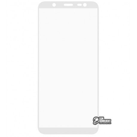 Загартоване захисне скло для Samsung J810 Galaxy J8 (2018), 2.5D, 0,26 мм 9H (128255)