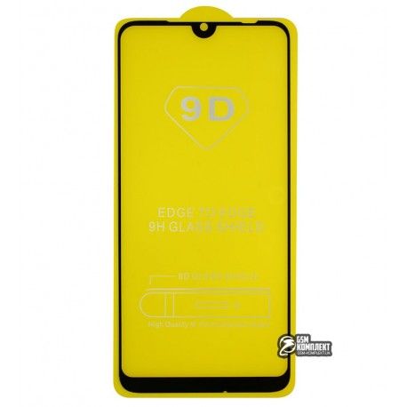 Захисне скло для Xiaomi Redmi 7, Tiger Glass, 2.5D, Full Glue, чорний колір (133303)