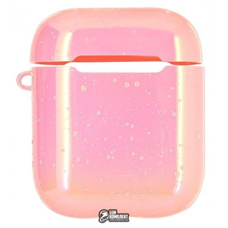 Чохол для Apple AirPods Rainbow case (pink) (135240)