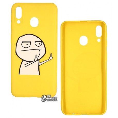 Чохол для Samsung M205 Galaxy M20, TOTO Cartoon Soft Silicone, силікон, FK 2 Yellow (135830)