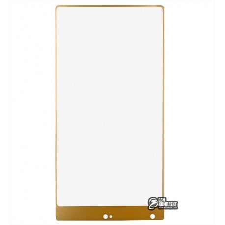 Захисне скло для Xiaomi Mi MIX, 2.5D, золоте (137944)