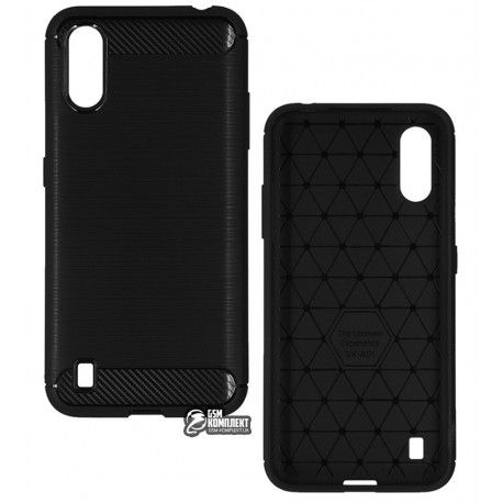 Чохол для Samsung A015 Galaxy A01 (2020), Ultimate Experience, силіконовий, чорний (139604)