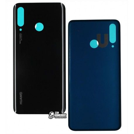 Задня панель корпусу для Huawei P30 Lite, 48 Мп, чорний колір, оригінал (PRC) (141627)