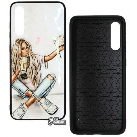 Чохол для Samsung A705 Galaxy A70, Ladies Selfie Prism, пластик-силікон (142675)