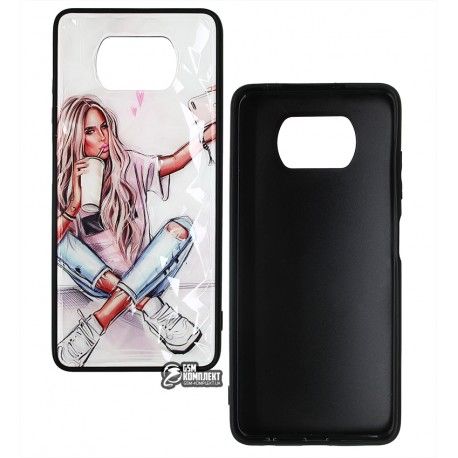 Чохол для Xiaomi Poco X3, Poco X3 NFC, Poco X3 Pro, Ladies Selfie Prism, пластик-силікон (147472)