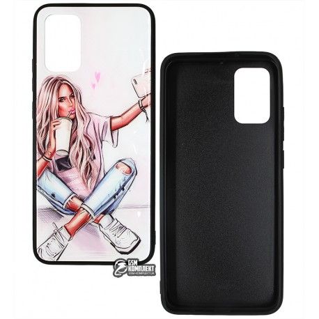 Чохол для Samsung A025 Galaxy A02s, A037 Galaxy A03s, Ladies Selfie Prism, пластик-силікон (147521)