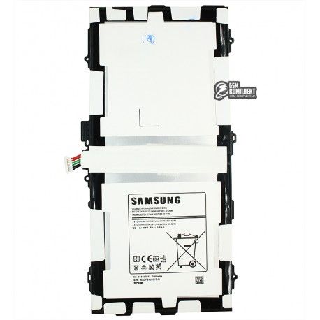 Акумулятор EB-BT800FBE для планшетів Samsung Samsung T800 Galaxy Tab S 10.5, T805 Galaxy Tab S 10.5 LTE, Li-ion, 3,87900 мАч (140135)