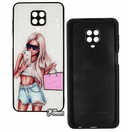 Чохол для Xiaomi Redmi Note 9s, Redmi Note 9 Pro, Ladies Handbag Prism, пластикова кришка, силіконова рамка (149374)