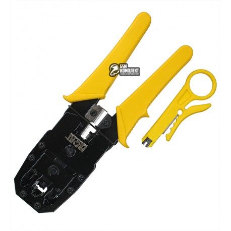 Кліщі ProFix HT-315 для обтиску конекторів 4р4с, 6р4с, 8p8c (RJ-45) (007219)