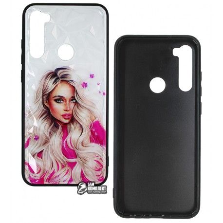 Чохол для Xiaomi Redmi Note 8T, Ladies pink Prism, пластик-силікон (151648)
