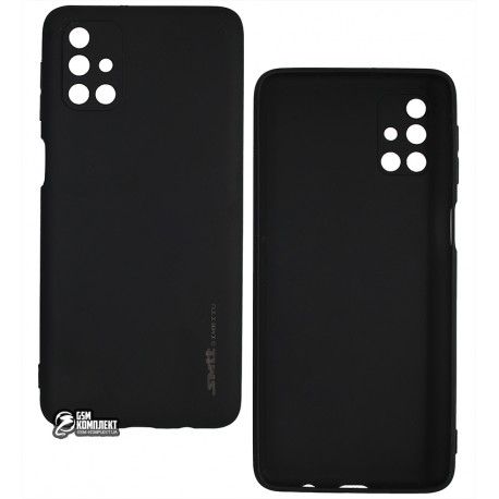 Чохол для Samsung M317 Galaxy M31s, Smtt, силікон, чорний (152625)