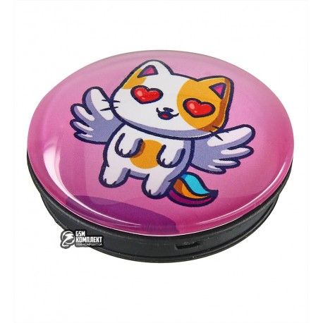 Попсокет для телефону Lovely cat, angel (152668)