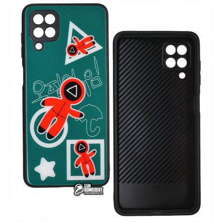 Чохол Samsung A125 Galaxy A12, TPU Glass SG with frame, силіконовий (153330)