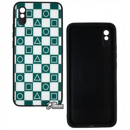 Чохол для Xiaomi Redmi 9A, Redmi 9I, TPU Glass SG with frame, силіконовий (05) (153725)