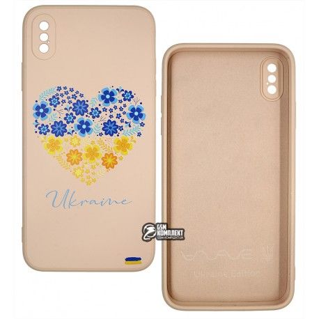 Чохол iPhone Xs Max WAVE Ukraine Edition Case (ukraine heart) (156058)