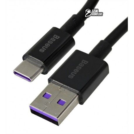 Кабель Type-C - USB, Baseus Superior Series Fast Charging, 66 Вт, 1 метр, силіконовий (158538)