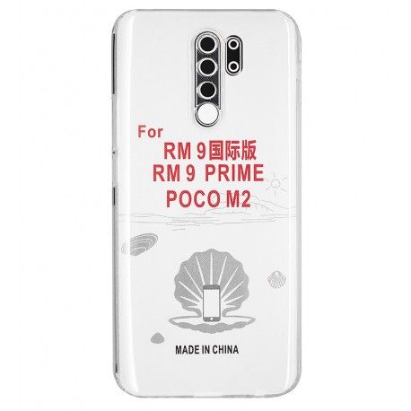 Чохол для Xiaomi Redmi 9, Poco M2, KST, силікон, прозорий (159785)