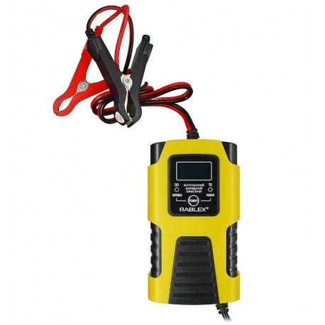 Зарядний пристрій Rablex RB-600 для акумуляторів 6V/12V DC, Out: 6/2A або 12/2A, max 30W (160143)