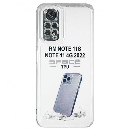 Чохол для Xiaomi Redmi Note 11 4G/Redmi Note 11S, Space, силікон, прозорий (160629)