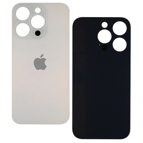 Задня панель корпуса для iPhone 14 Pro, золотиста, не потрібно знімати скло камери, big hole (161220)